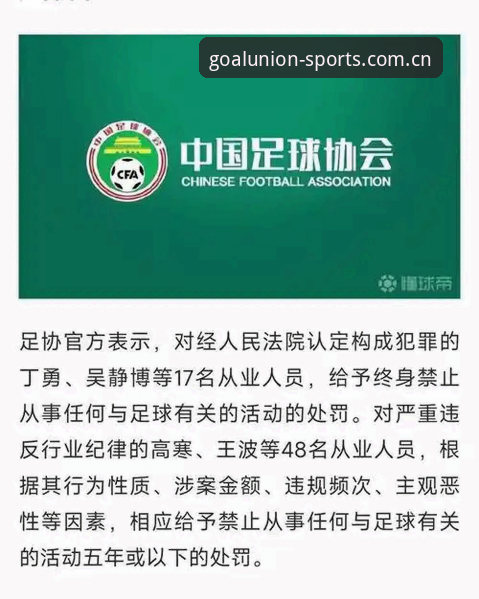 球盟会体育注册流程 中国足协第三批禁足名单完整解读指南——从处罚细节看足球行业合规新方向